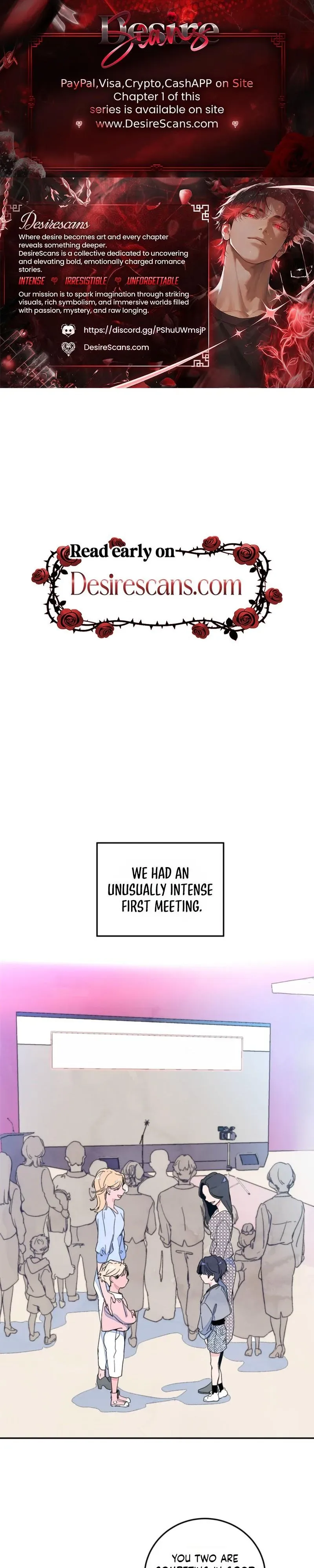 Unofficial X Relationship Chapter 1 page 1
