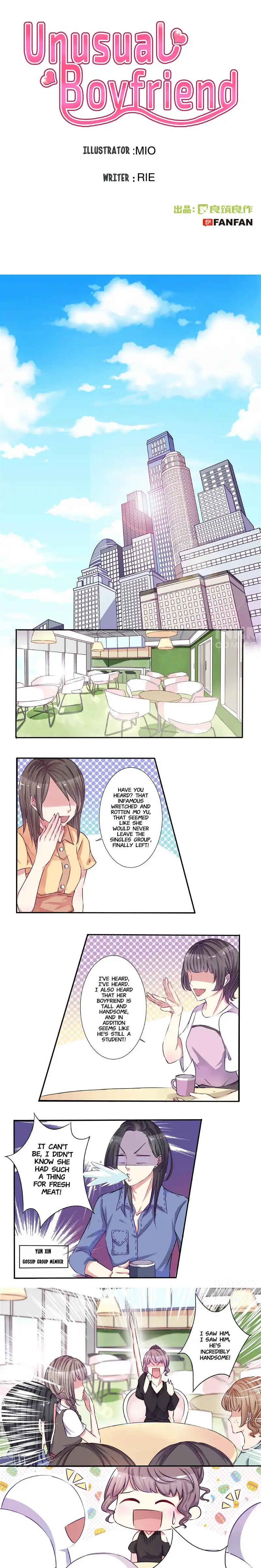 Unusual Boyfriend Chapter 1 page 1