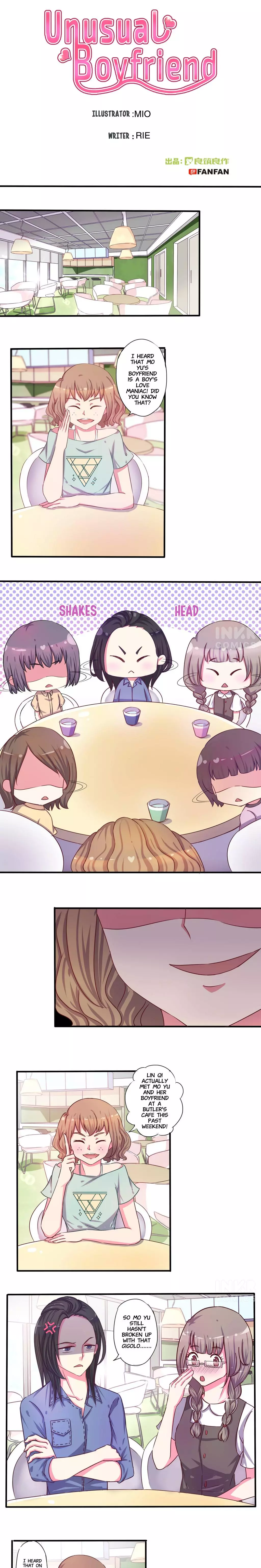 Unusual Boyfriend Chapter 2 page 1