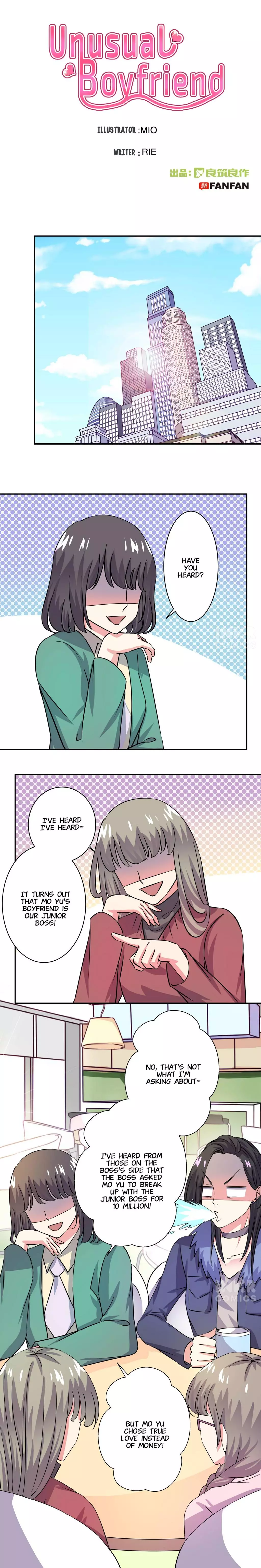 Unusual Boyfriend Chapter 32 page 1