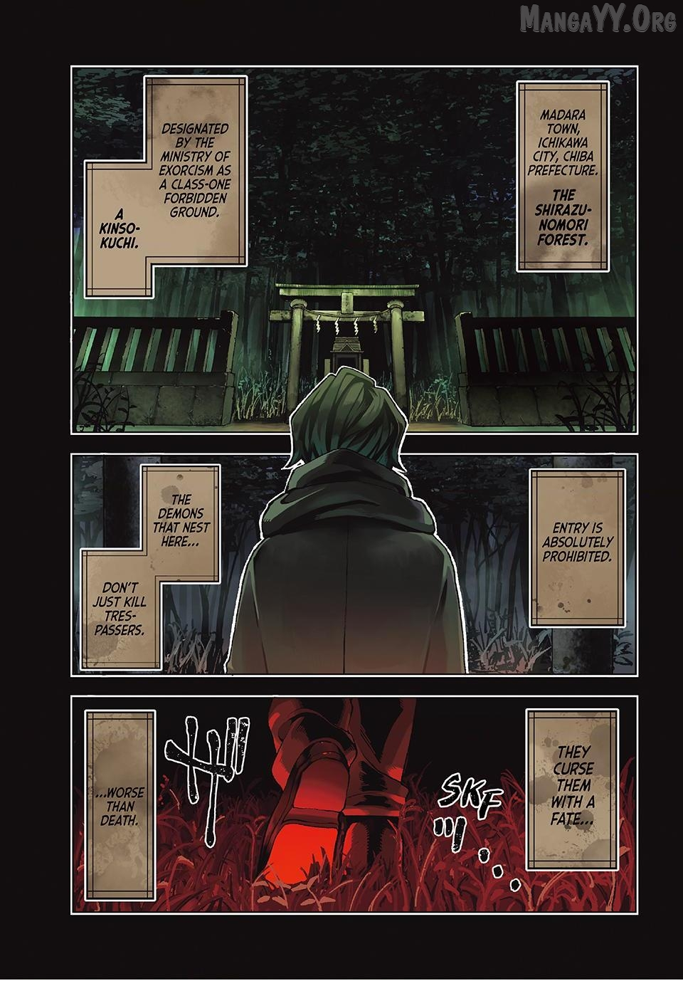 Ura-Tokyo - Exorcist City Chapter 1 page 1