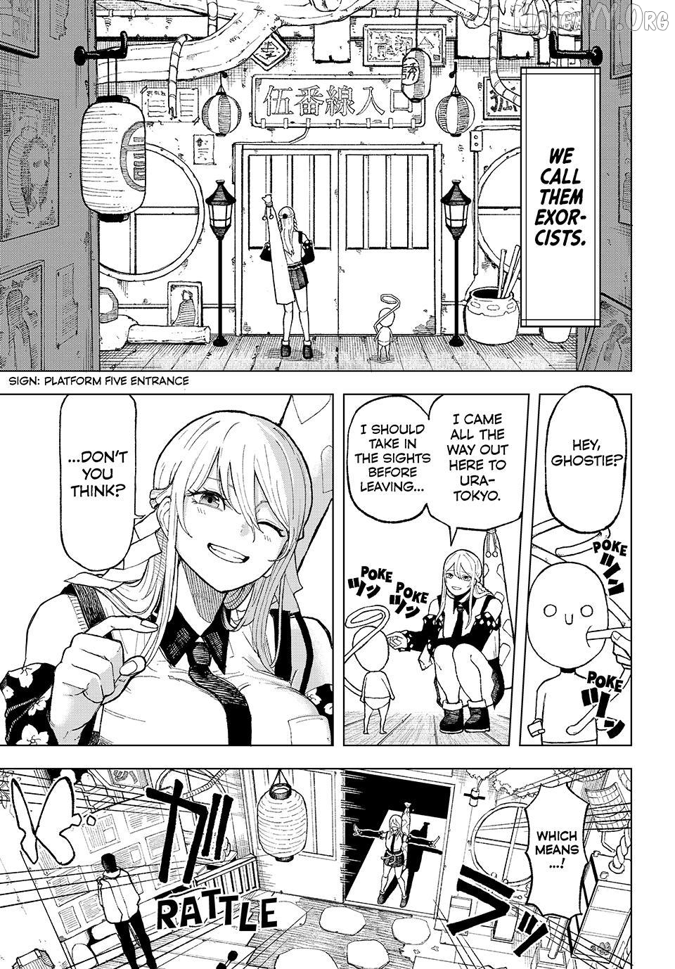 Ura-Tokyo - Exorcist City Chapter 1 page 8