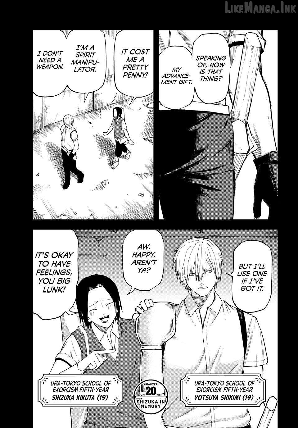 Ura-Tokyo - Exorcist City Chapter 20 page 1