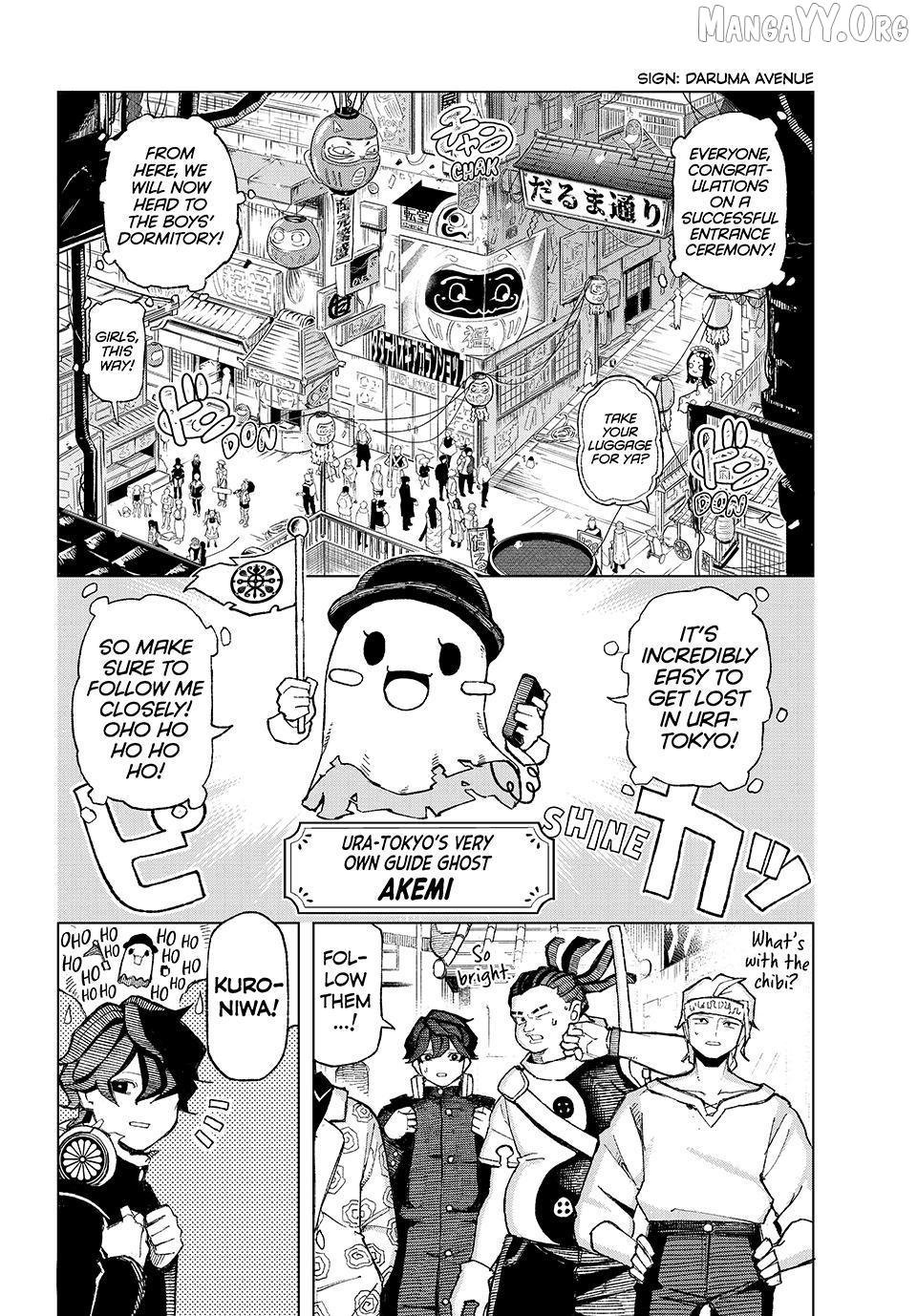 Ura-Tokyo - Exorcist City Chapter 3 page 2