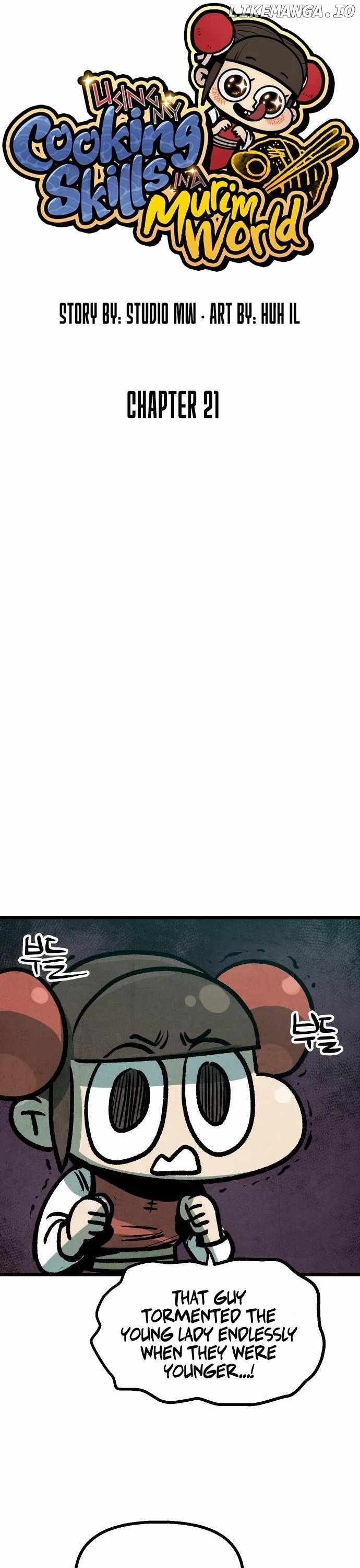 Using My Cooking Skills in a Murim World Chapter 21 page 20