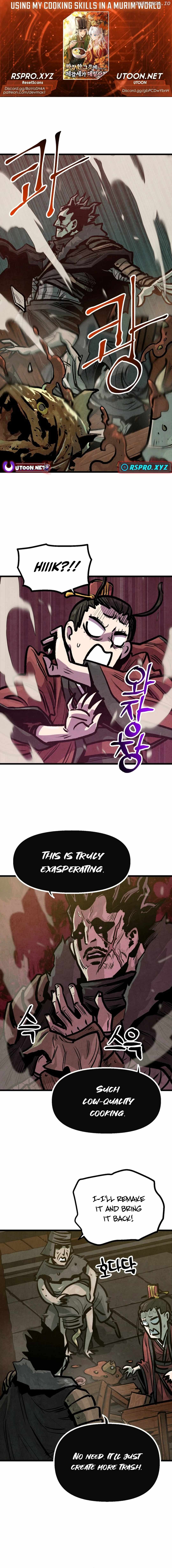 Using My Cooking Skills in a Murim World Chapter 34 page 1