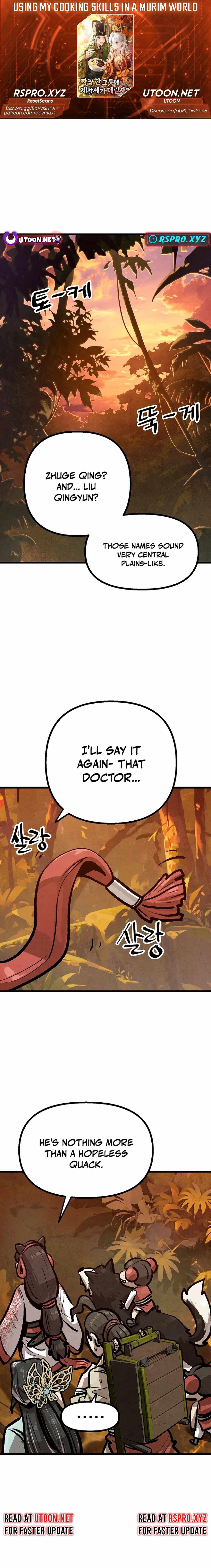 Using My Cooking Skills in a Murim World Chapter 38 page 1