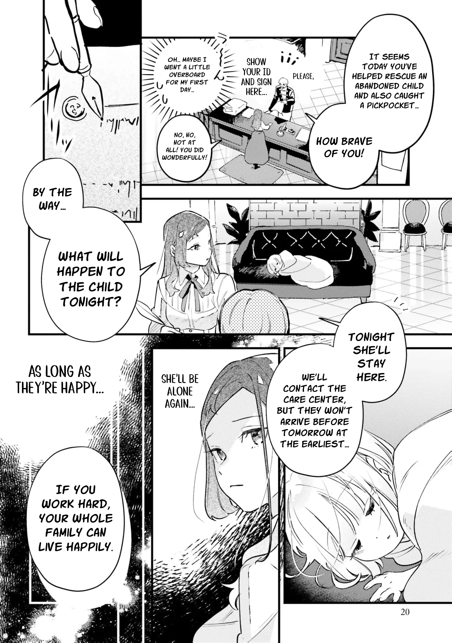 Victoria Always Has Another Card Up Her Sleeve Chapter 1 page 21