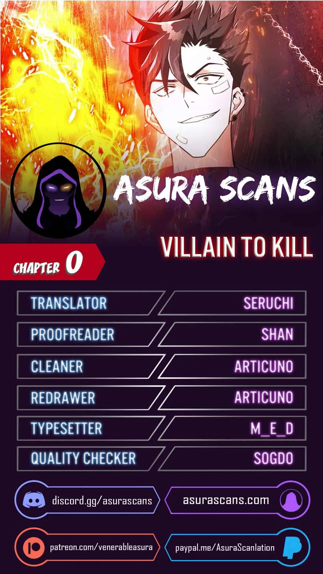 Villain To Kill Chapter 0 page 1