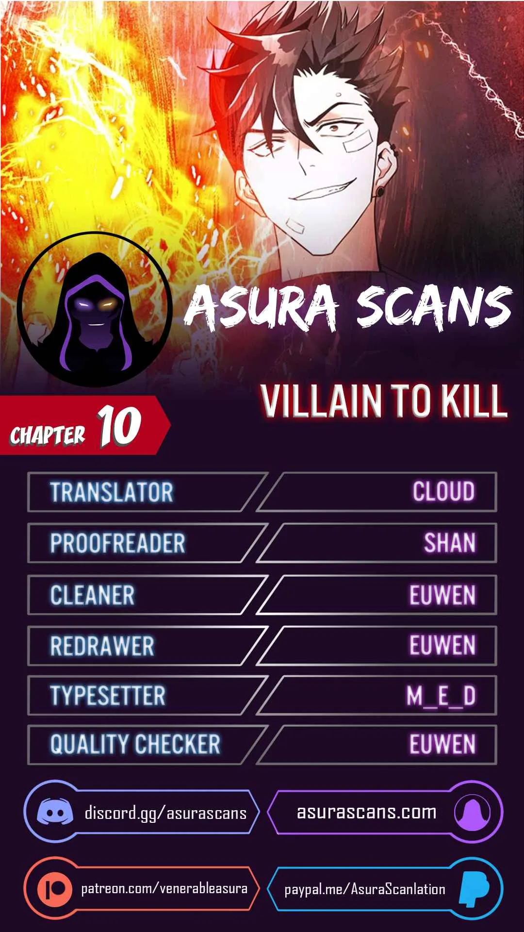 Villain To Kill Chapter 10 page 1