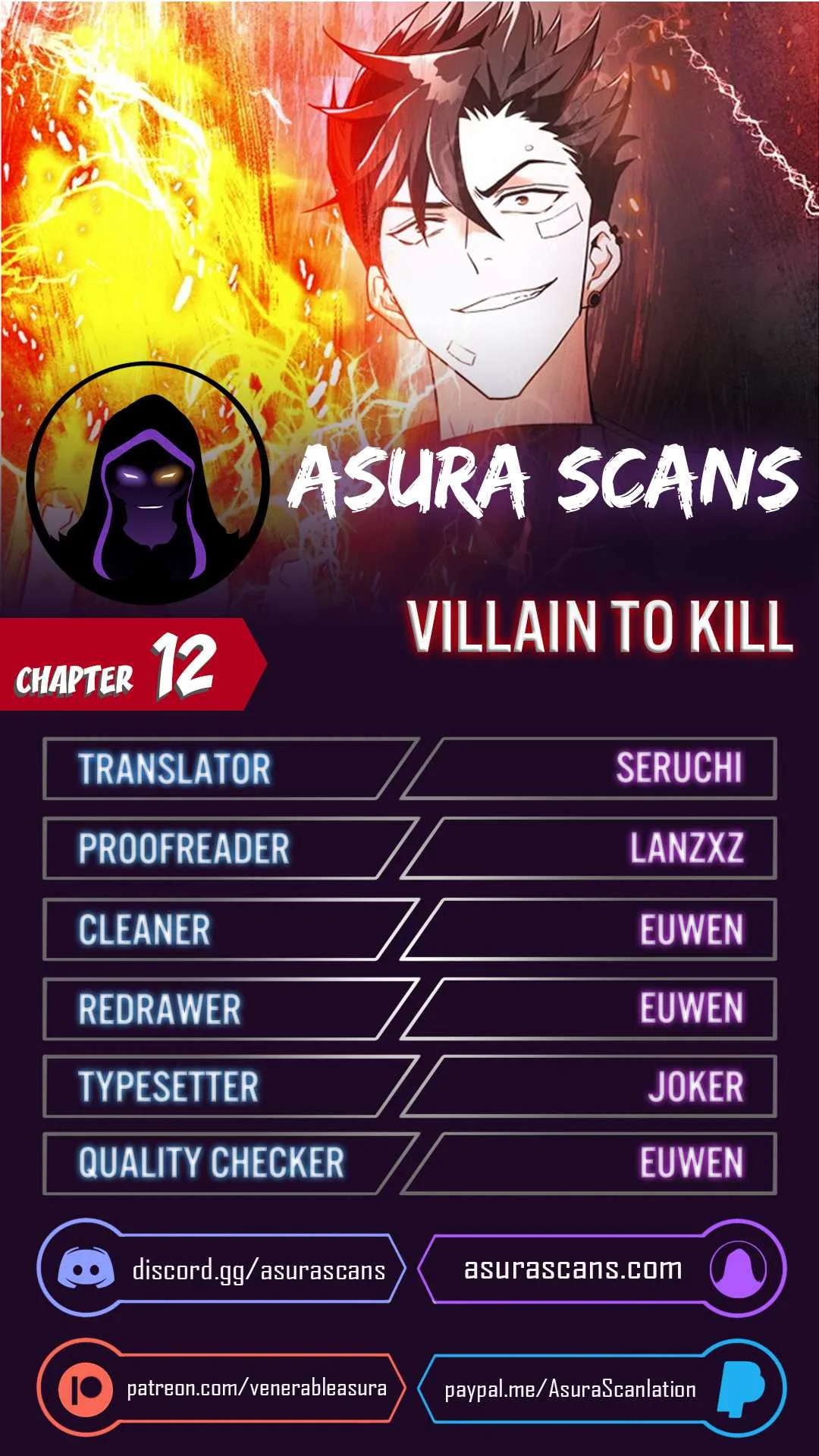 Villain To Kill Chapter 12 page 1