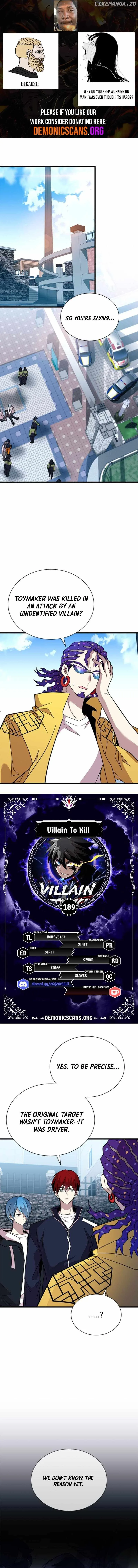 Villain To Kill Chapter 189 page 1