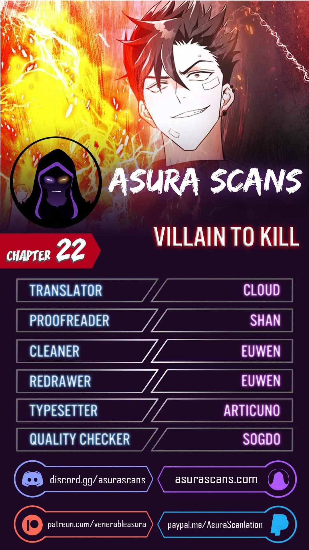 Villain To Kill Chapter 22 page 1