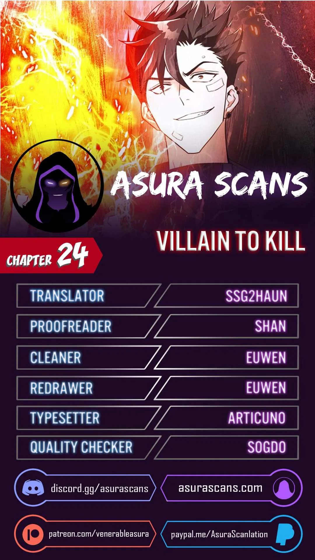 Villain To Kill Chapter 24 page 1