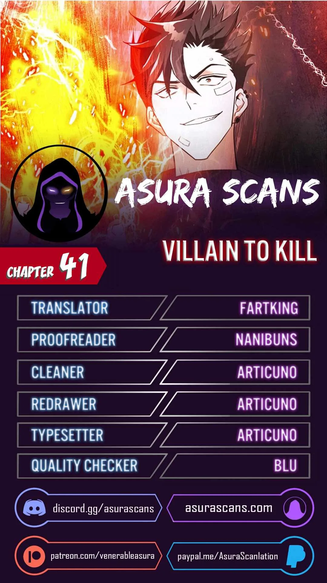 Villain To Kill Chapter 41 page 1