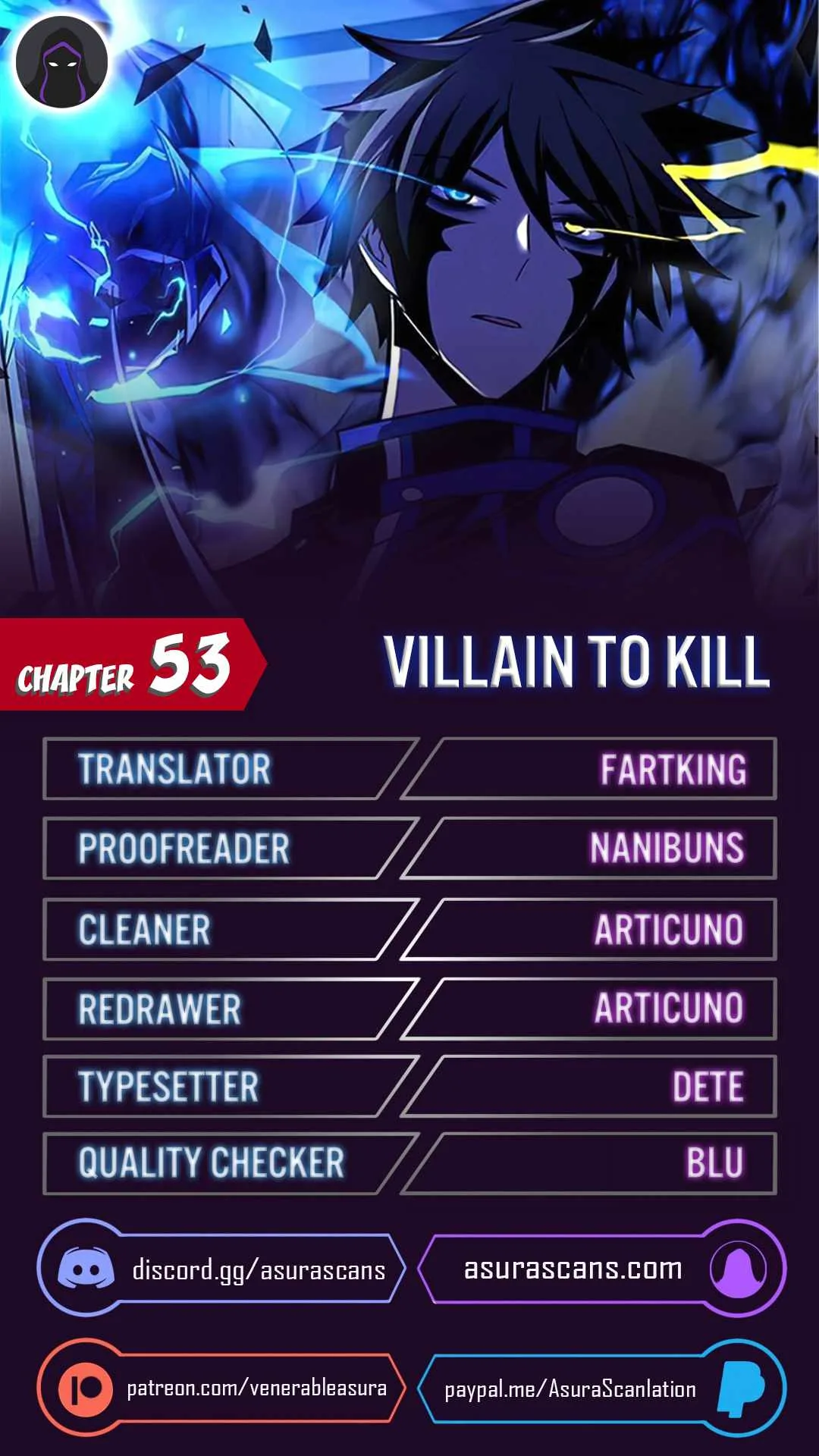 Villain To Kill Chapter 53 page 1