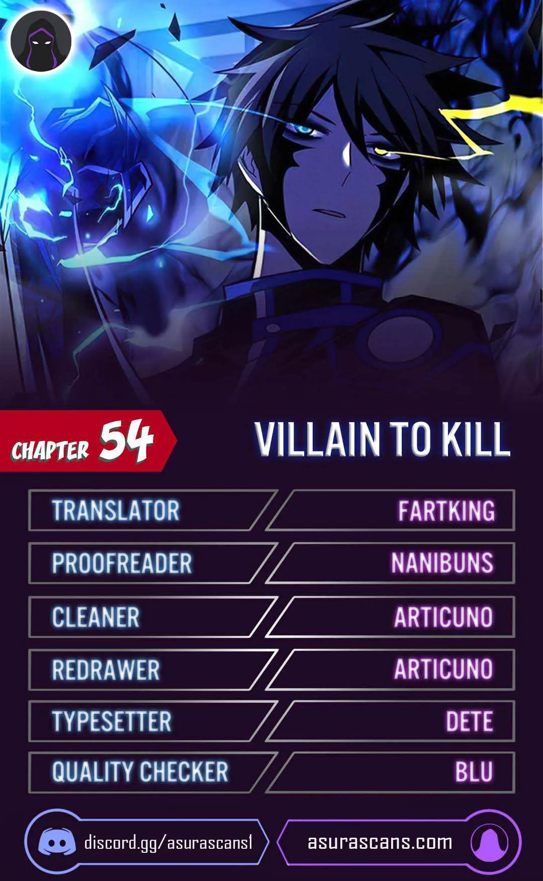 Villain To Kill Chapter 54 page 1