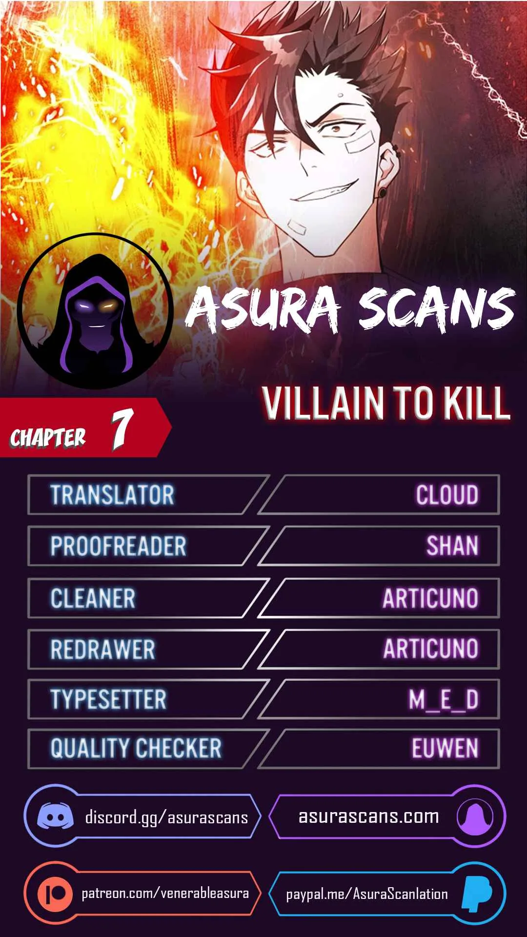 Villain To Kill Chapter 7 page 1