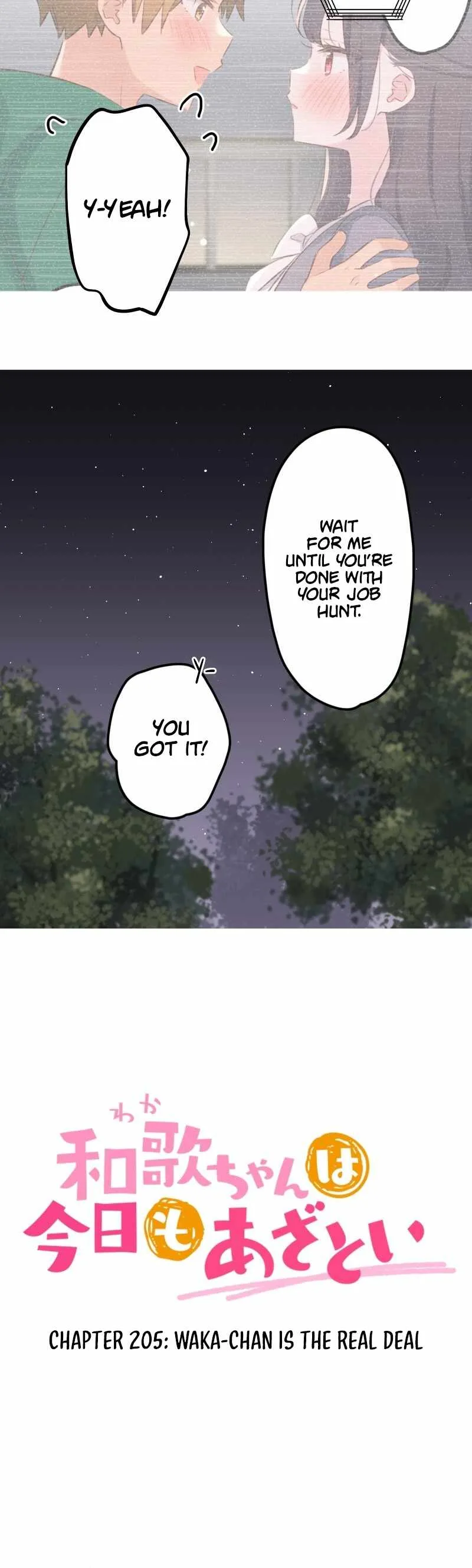 Waka-chan Is Pushy Again Chapter 205 page 3