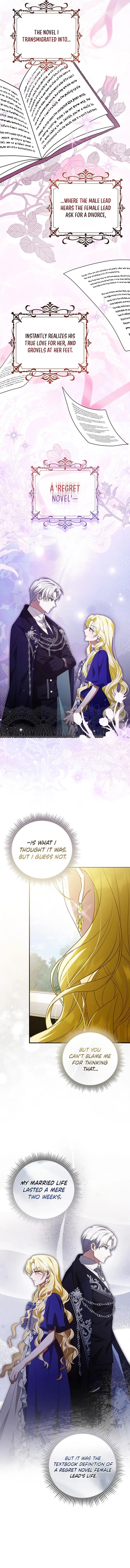 Wasn't I the Female Lead of a Regret Novel? Chapter 1 page 8