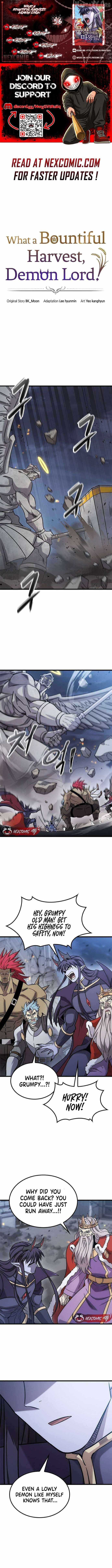 What a Bountiful Harvest, Demon Lord! Chapter 56 page 1