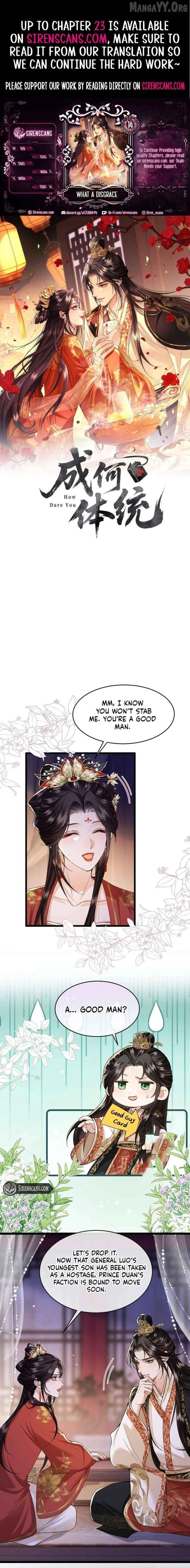 What A Disgrace Chapter 14 page 1
