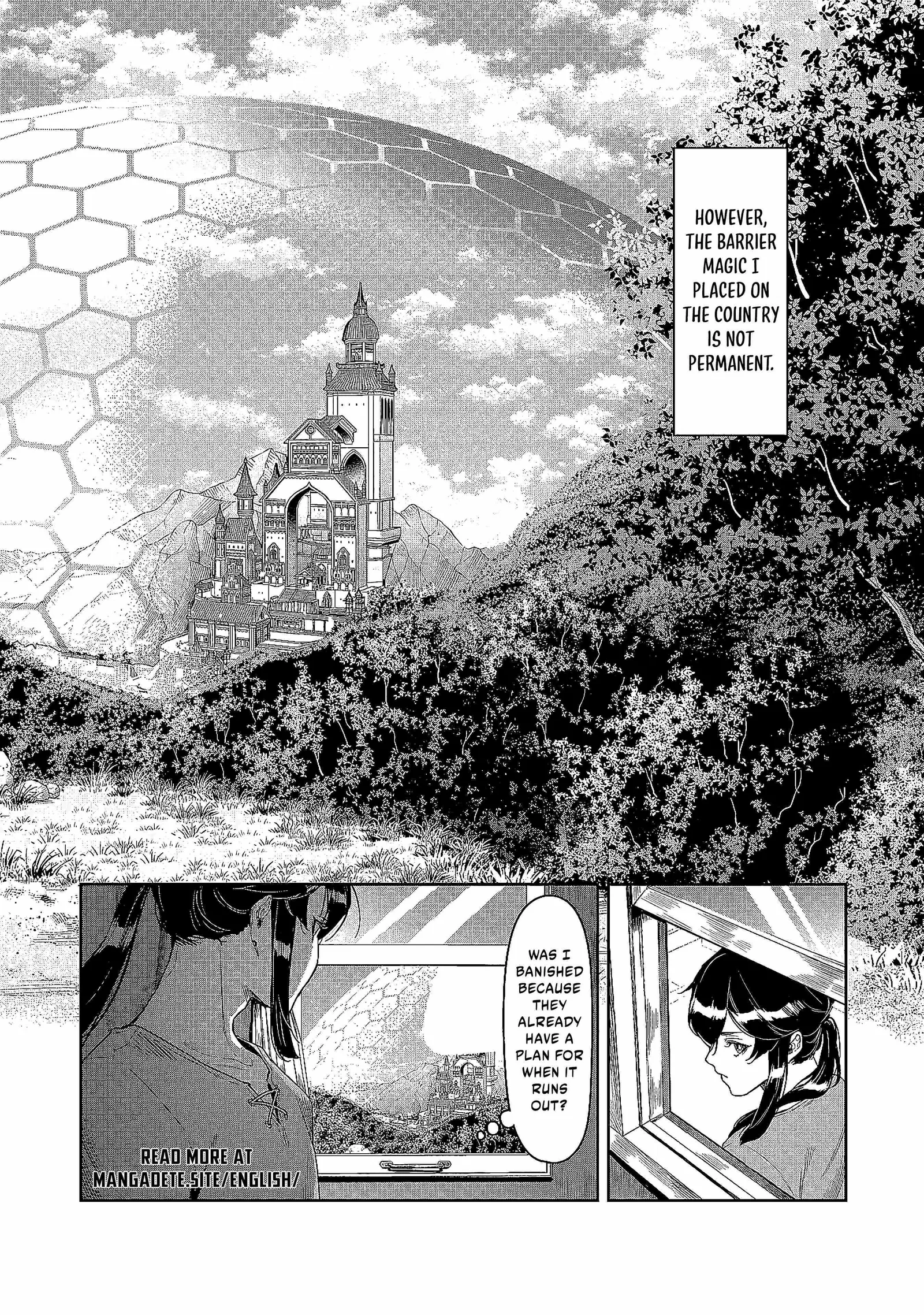 When I Put up the Strongest Barrier in the Country, It Became Too Peaceful and I Was Banished. They Did Know That That Barrier Isn't Permanent, Right? Chapter 1 page 19