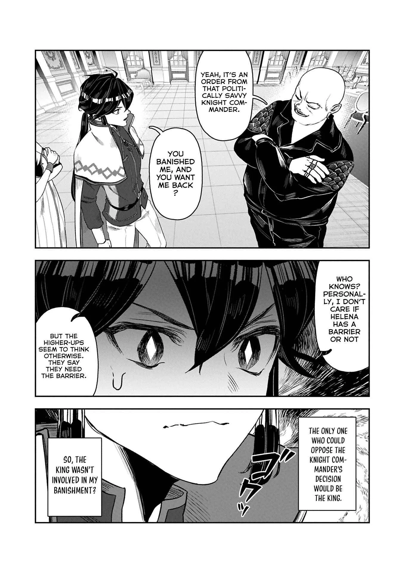 When I Put up the Strongest Barrier in the Country, It Became Too Peaceful and I Was Banished. They Did Know That That Barrier Isn't Permanent, Right? Chapter 10 page 6