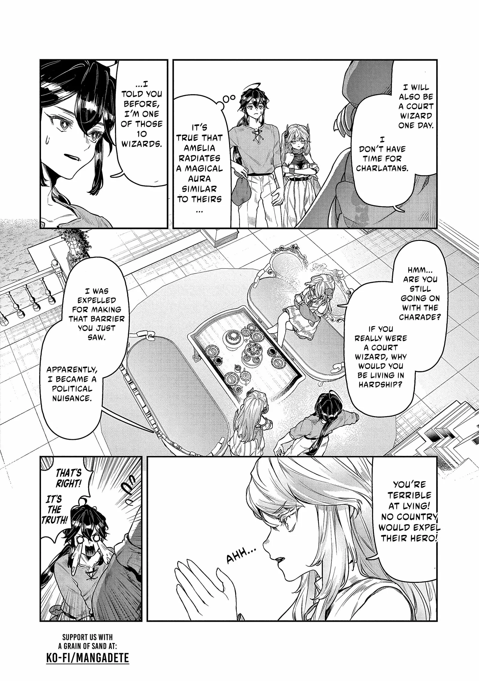 When I Put up the Strongest Barrier in the Country, It Became Too Peaceful and I Was Banished. They Did Know That That Barrier Isn't Permanent, Right? Chapter 2 page 23