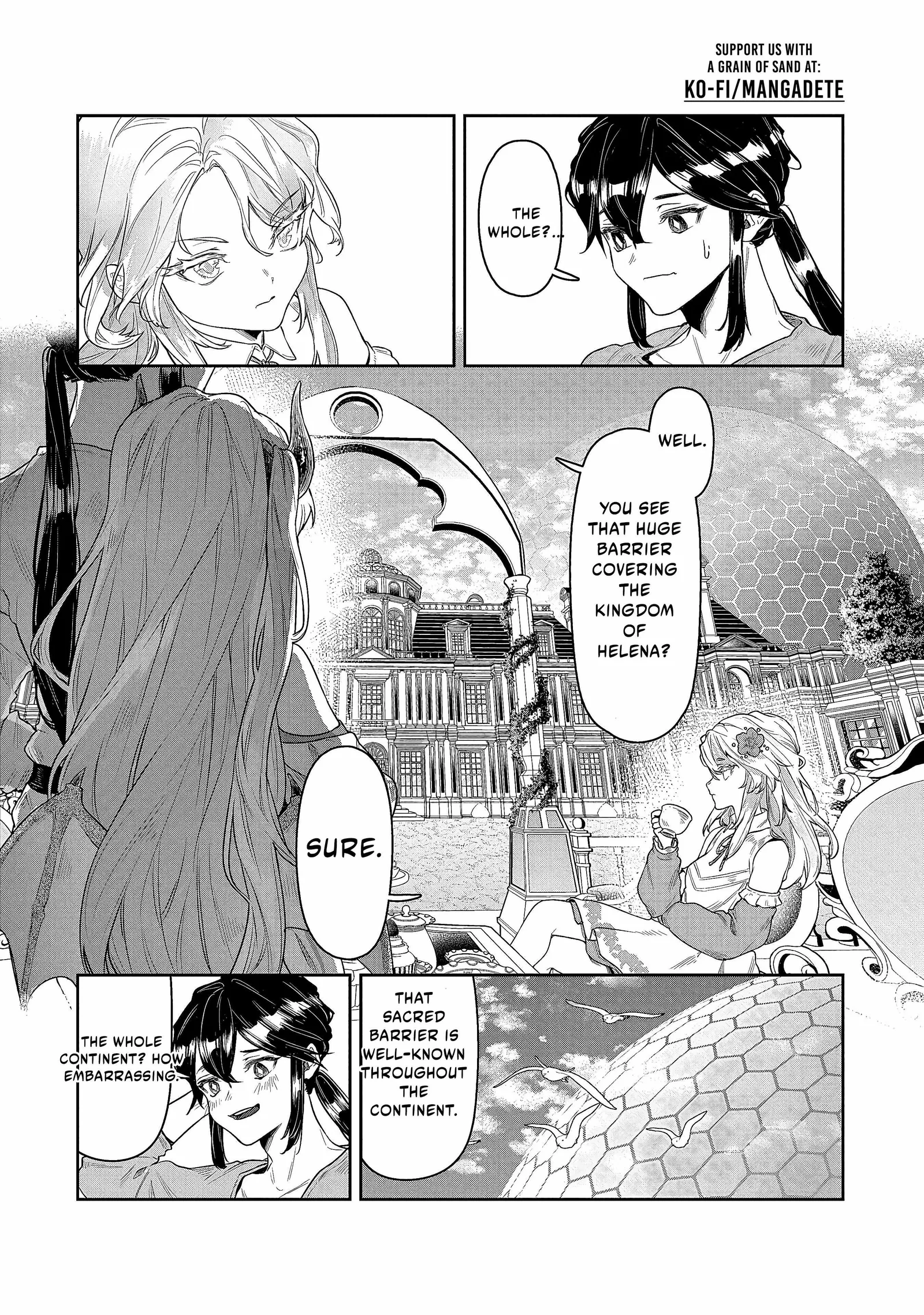 When I Put up the Strongest Barrier in the Country, It Became Too Peaceful and I Was Banished. They Did Know That That Barrier Isn't Permanent, Right? Chapter 2 page 21