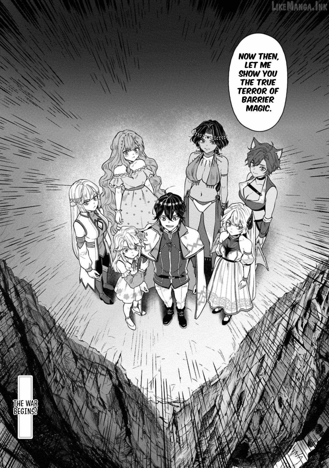 When I Put up the Strongest Barrier in the Country, It Became Too Peaceful and I Was Banished. They Did Know That That Barrier Isn't Permanent, Right? Chapter 23 page 32