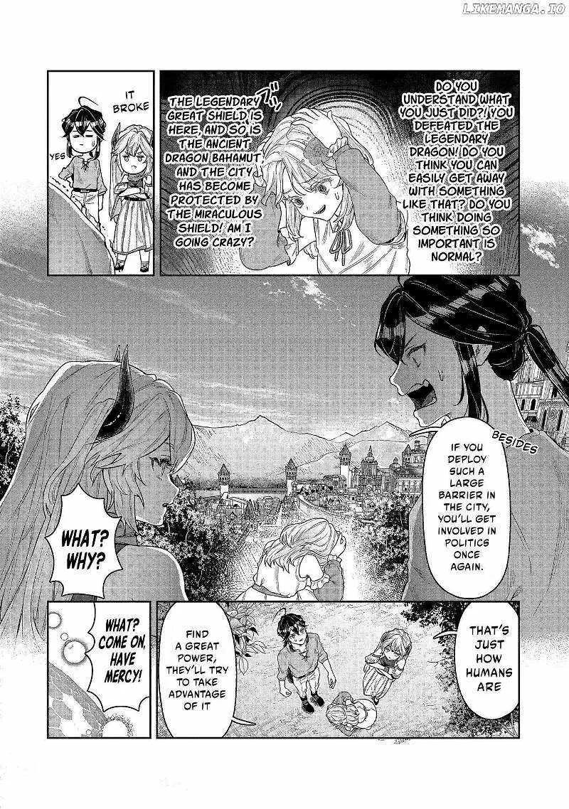 When I Put up the Strongest Barrier in the Country, It Became Too Peaceful and I Was Banished. They Did Know That That Barrier Isn't Permanent, Right? Chapter 3 page 33