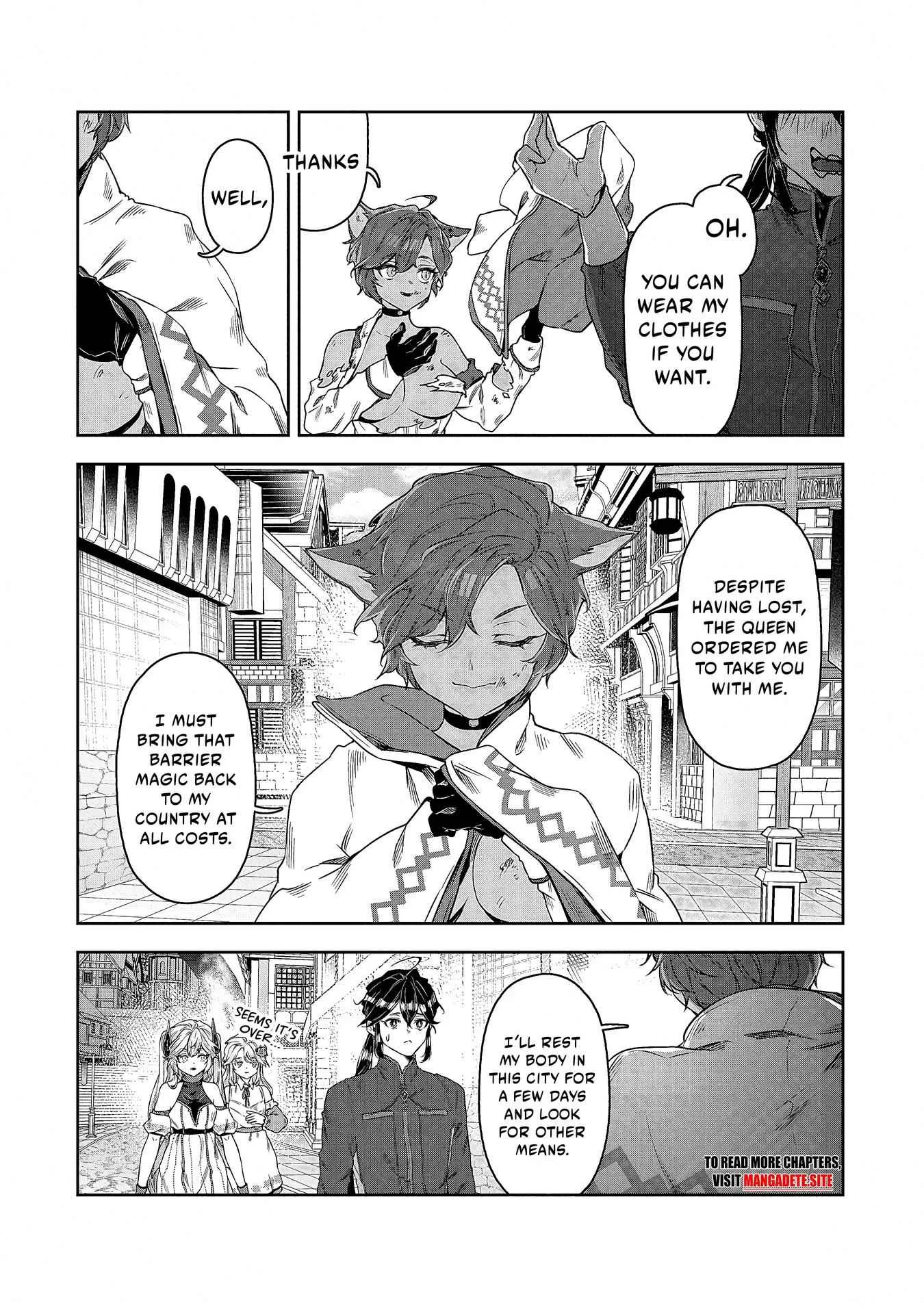 When I Put up the Strongest Barrier in the Country, It Became Too Peaceful and I Was Banished. They Did Know That That Barrier Isn't Permanent, Right? Chapter 4 page 31