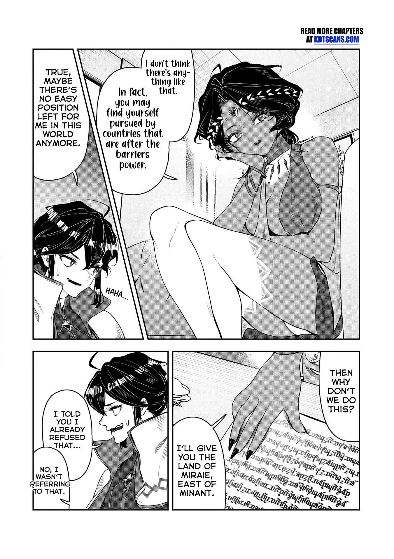 When I Put up the Strongest Barrier in the Country, It Became Too Peaceful and I Was Banished. They Did Know That That Barrier Isn't Permanent, Right? Chapter 6 page 3