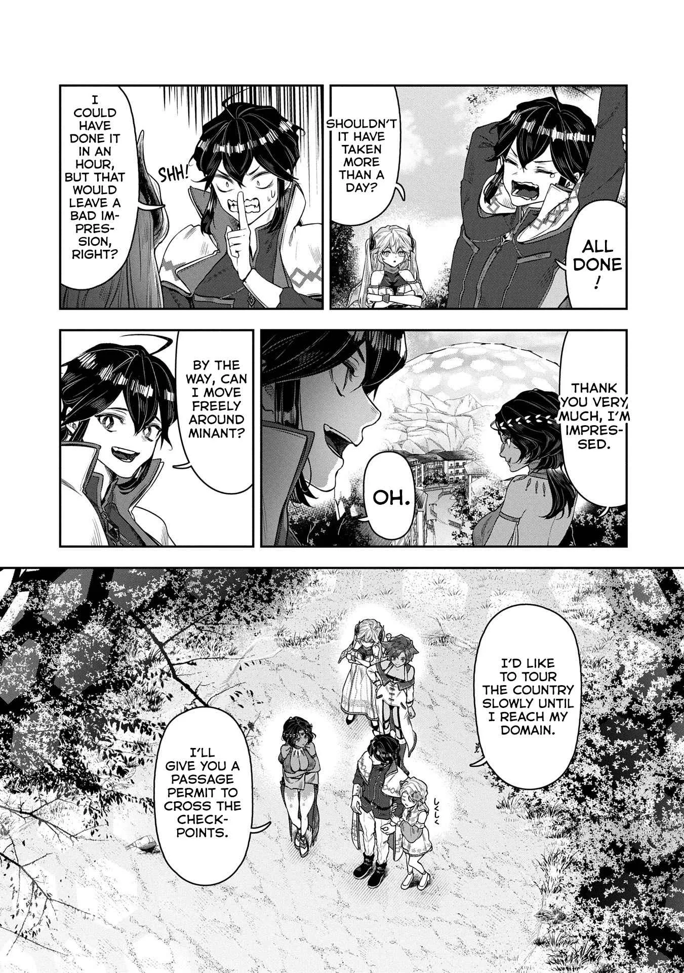 When I Put up the Strongest Barrier in the Country, It Became Too Peaceful and I Was Banished. They Did Know That That Barrier Isn't Permanent, Right? Chapter 6 page 8