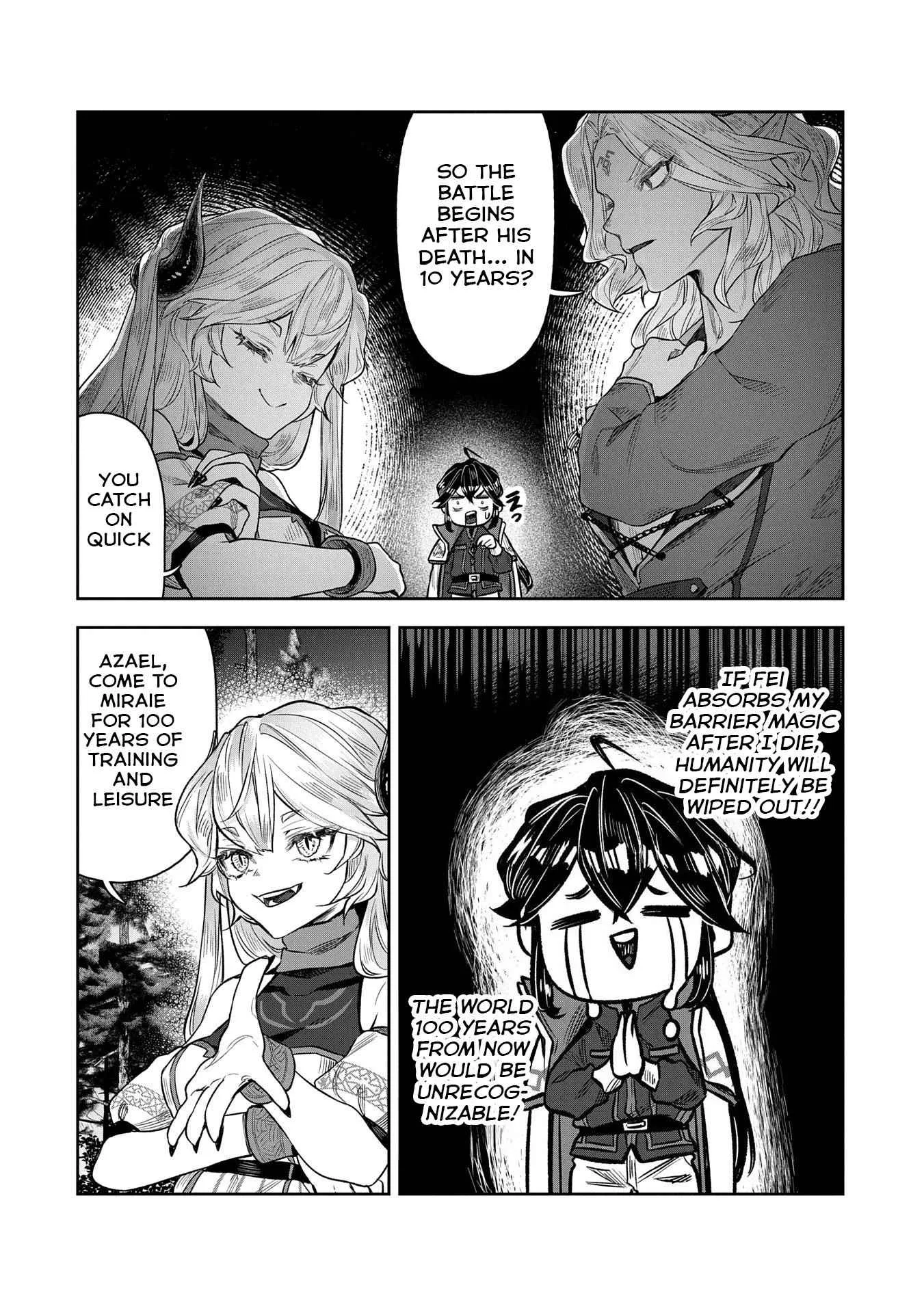 When I Put up the Strongest Barrier in the Country, It Became Too Peaceful and I Was Banished. They Did Know That That Barrier Isn't Permanent, Right? Chapter 8 page 8