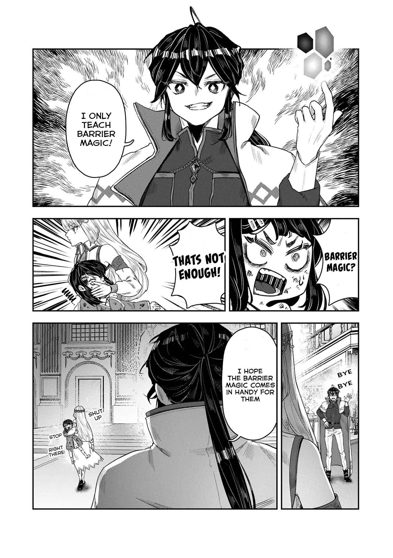 When I Put up the Strongest Barrier in the Country, It Became Too Peaceful and I Was Banished. They Did Know That That Barrier Isn't Permanent, Right? Chapter 9 page 13