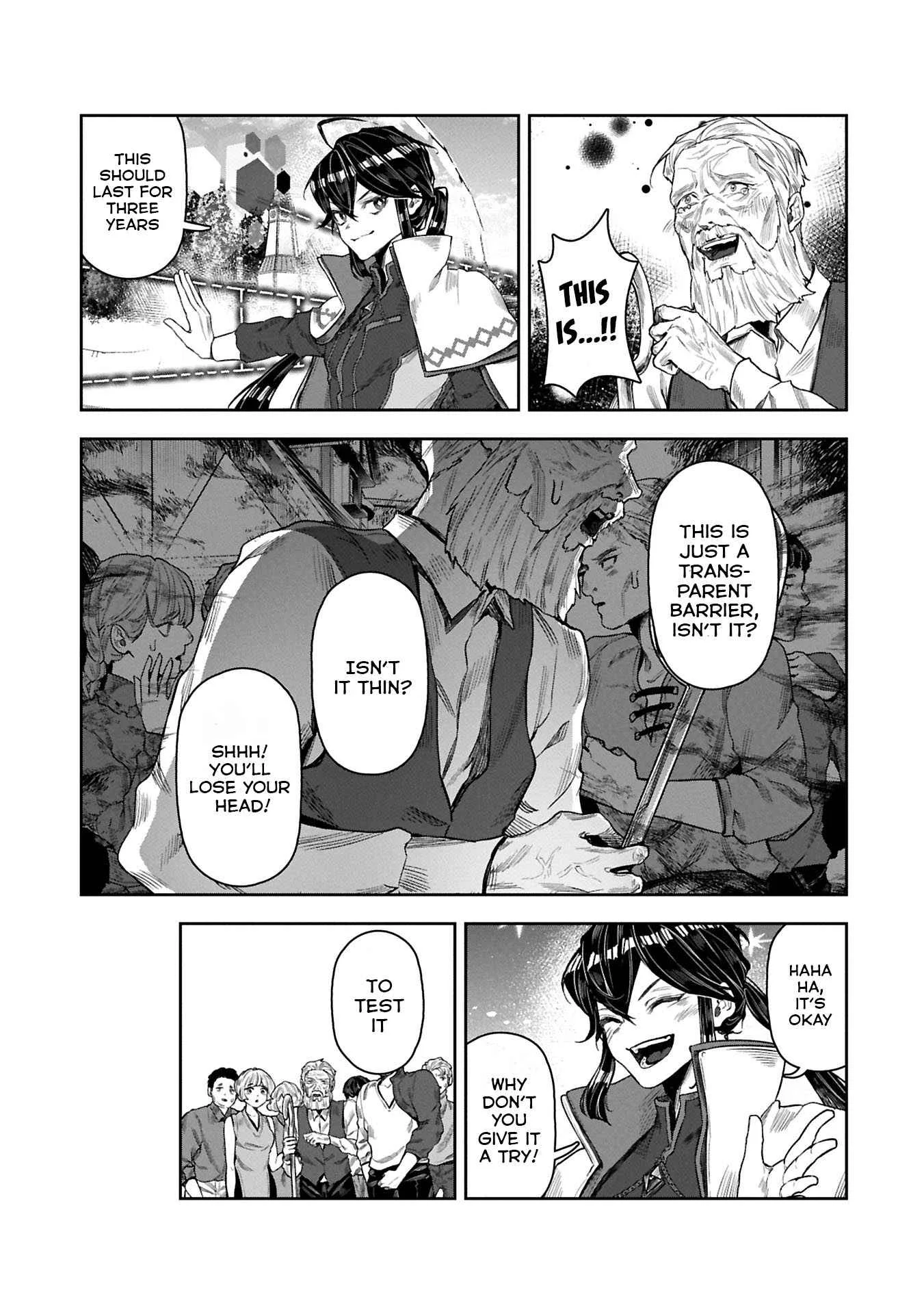 When I Put up the Strongest Barrier in the Country, It Became Too Peaceful and I Was Banished. They Did Know That That Barrier Isn't Permanent, Right? Chapter 9 page 23