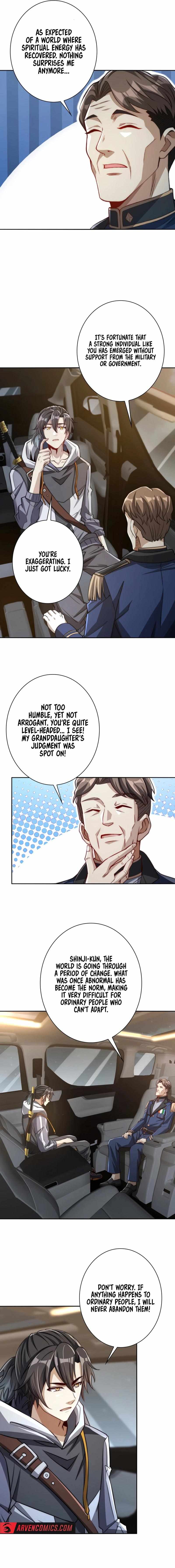 When I Reincarnated, I Stood at the Top with Supernatural Cheats. Chapter 16 page 8