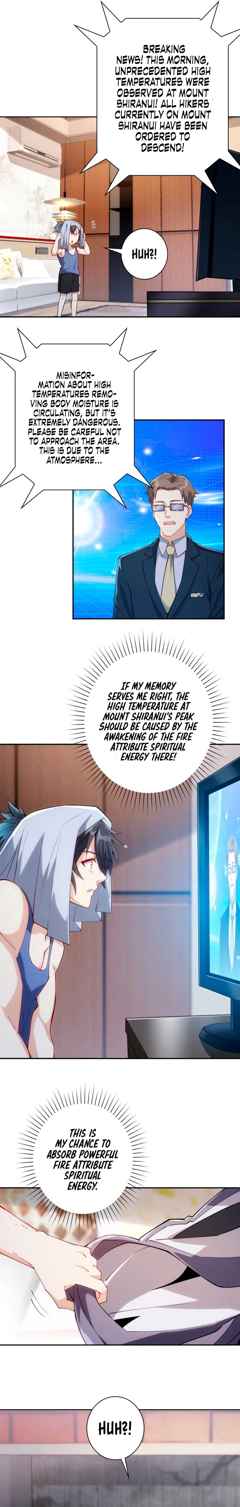 When I Reincarnated, I Stood at the Top with Supernatural Cheats. Chapter 3 page 8