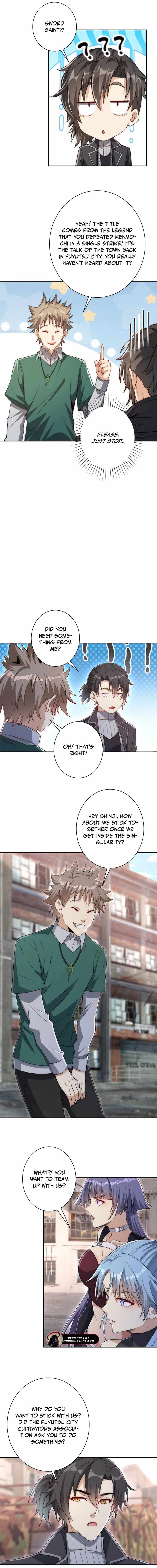 When I Reincarnated, I Stood at the Top with Supernatural Cheats. Chapter 36 page 8