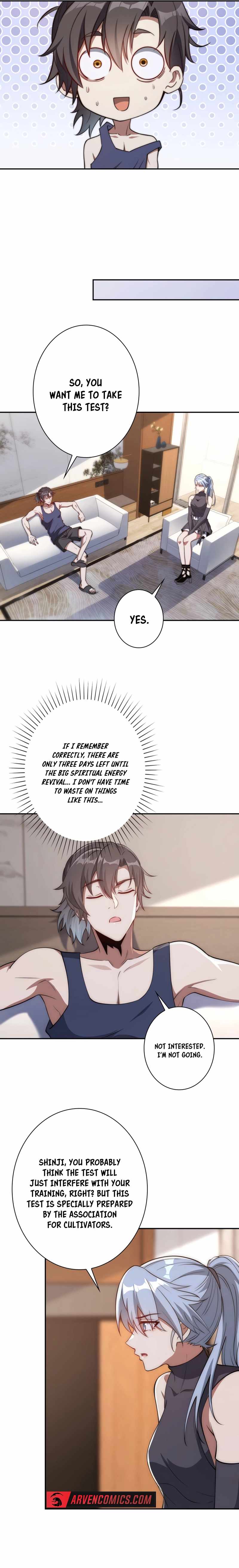 When I Reincarnated, I Stood at the Top with Supernatural Cheats. Chapter 7 page 9