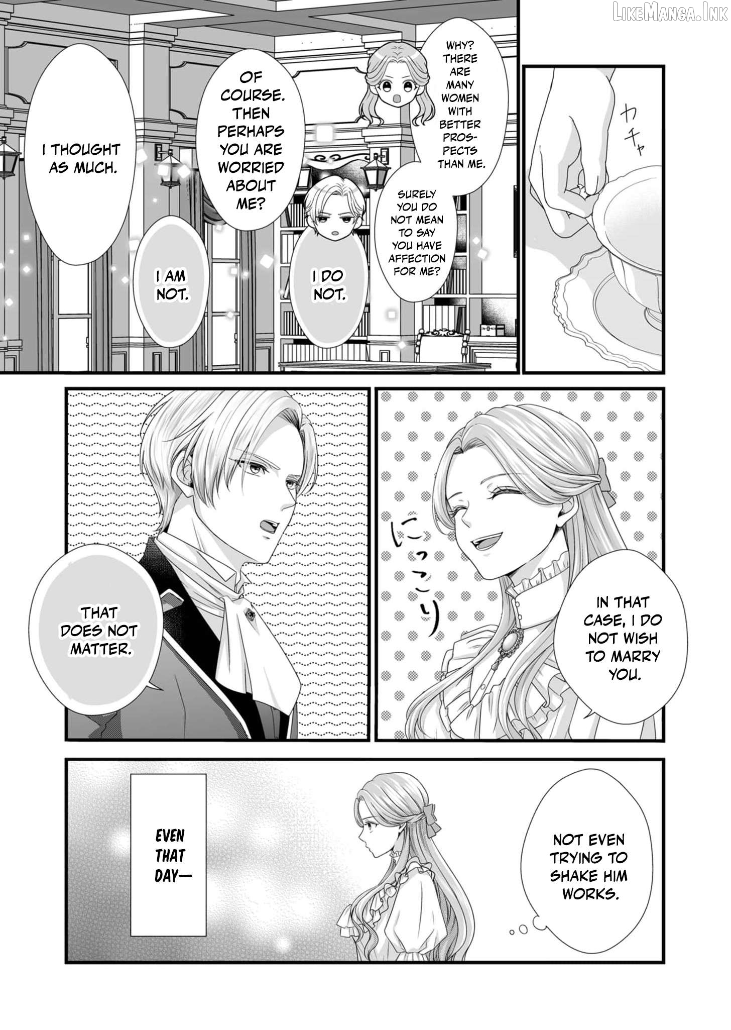 When I Stopped Being a Loyal Dog Lady, the Wolf Marquis's Doting Switch Was Flipped Chapter 2 page 6
