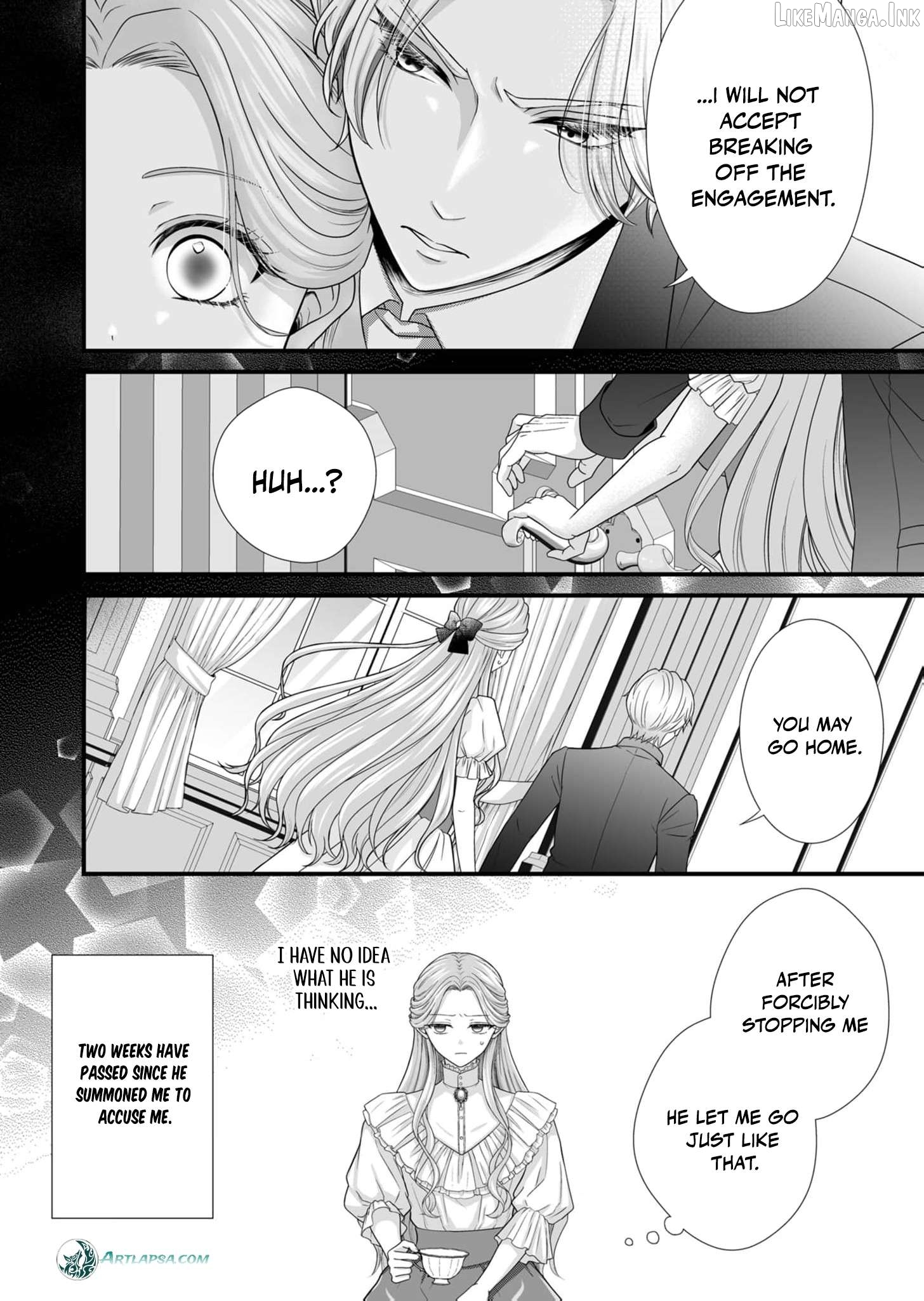 When I Stopped Being a Loyal Dog Lady, the Wolf Marquis's Doting Switch Was Flipped Chapter 2 page 7
