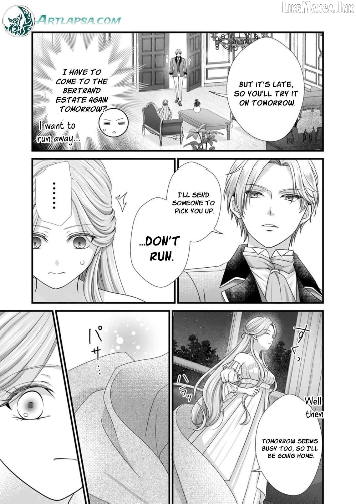 When I Stopped Being a Loyal Dog Lady, the Wolf Marquis's Doting Switch Was Flipped Chapter 5 page 7