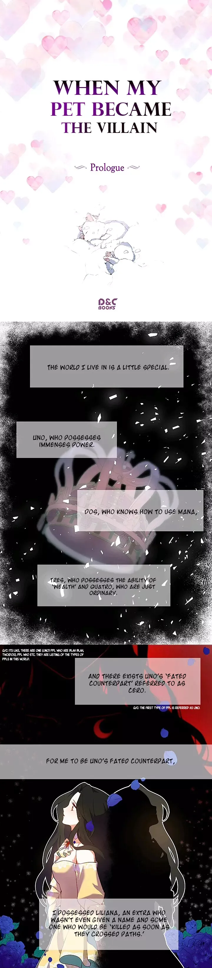 When My Pet Became the Villain Chapter 0 page 1