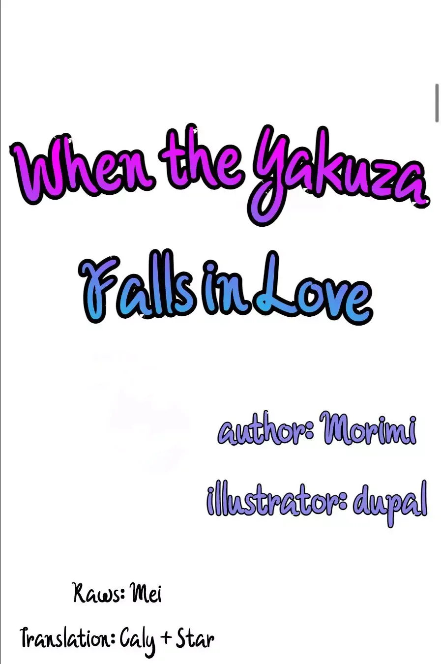 When The Yakuza Falls Inlove Chapter 39 page 2