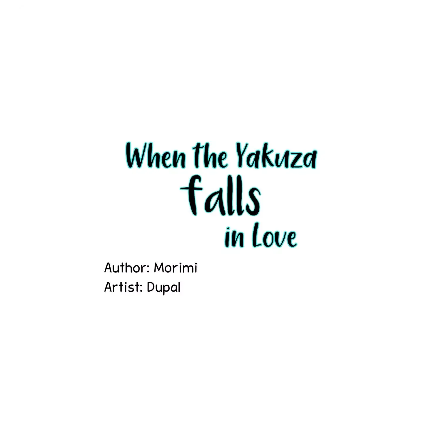 When The Yakuza Falls Inlove Chapter 9 page 1