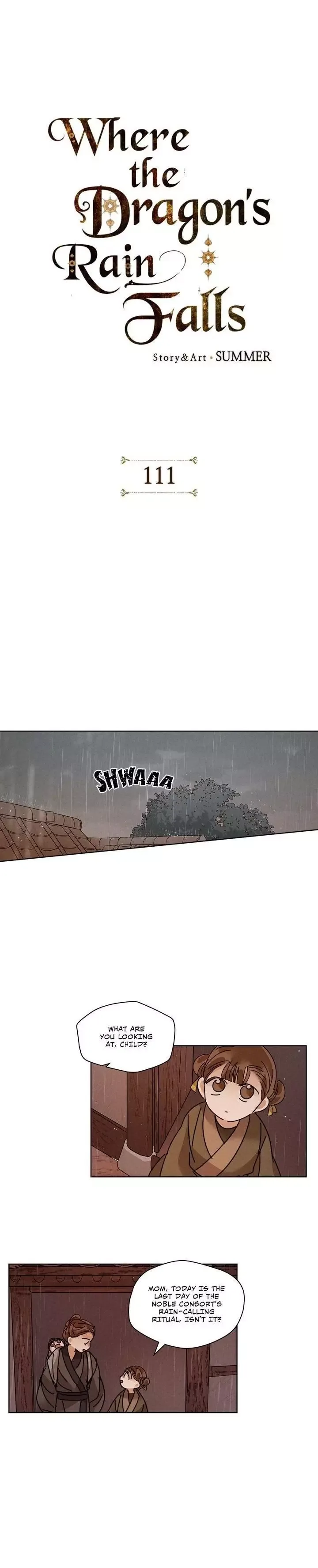 Where the Dragon's Rain Falls Chapter 111 page 1