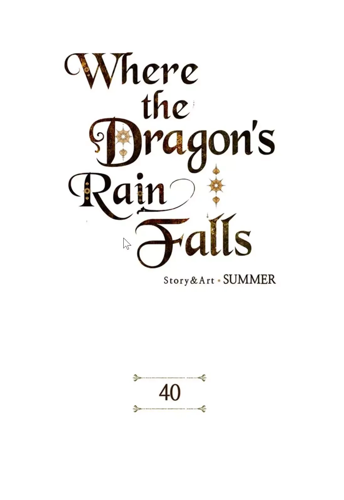 Where the Dragon's Rain Falls Chapter 40 page 1